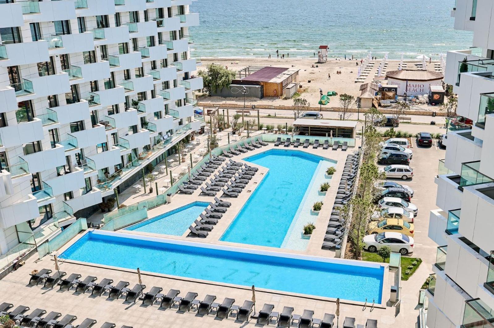 Vlezal Apartment Spa&Pool Beach Resort Mamaia Exteriör bild